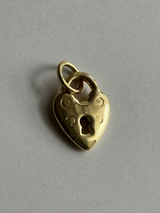 Heart shaped padlock