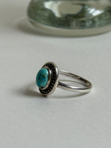 Turquoise Oval Ring/16号