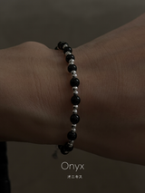 Onyx,Red Onyx Beads bracelet