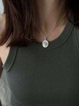 Heart on cross Oval plate top