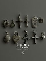 【craft series】Cross Pendant top/size:M