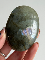【MOMOMOON】Labradorite palm stone No.1