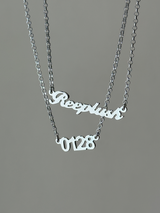 【受注生産】Order plate Necklace