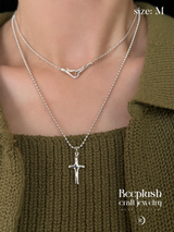 十字架のペンダントトップ 2サイズ展開 | craft series | 日本製