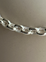 7.5mm fat oval chain necklace 45.5cm