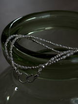 Silver925×天然石|B/バロックパールのチョーカーネックレス 39cm(Reeplushハンドメイド)