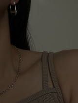 【割引対象外】3.3mm cut azuki chain necklace 42cm(B)