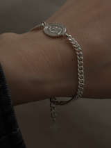 Kihei chain medal bracelet