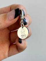 足型・手形 ・オリジナルデータ刻印専用プレート| 薄型 Round plate【軽量】