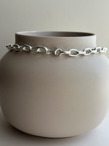 9mm fat oval chain necklace 43cm