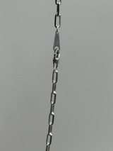 【割引対象外】2.5mm Long cut azuki chain necklace 41.5cm 280 B