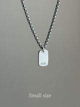 【お好きな刻印お入れします】- Craft TAG plate - S,M,Lサイズ展開