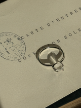 【MOMOMOON】ペタライト ラフカットリング:12号 | 天然石・鉱石・パワーストーン