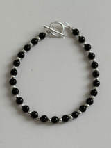 Onyx Toggle Clasp bracelet