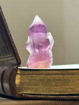 【MOMOMOON】クラスター彫刻 フローライト |fluorite|天然石・鉱石・パワーストーン【SC081-10】