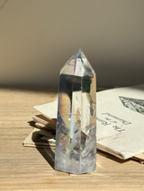 【MOMOMOON】レインボーオーラクリスタル(水晶)ポイント A | 天然石・鉱石・パワーストーン