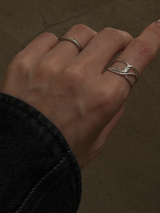 Cross Line Ring/9号〜15号