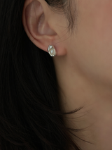 Wrapped pearl Design mini pierce