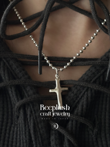 【craft series】Cross Pendant top/size:M