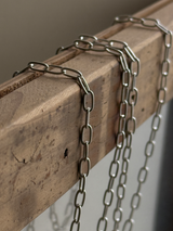 【セット割引対象外】7.2×3.5mm Long Cable Necklace chain | 40cm,50cm