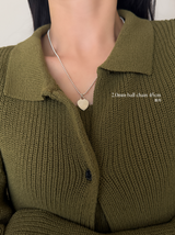 足型・手形 刻印専用プレート|Heart Pendant top |日本製