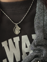 2.0mm beads necklace 41cm