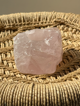 【MOMOMOON】Madagascar Rose quartz candle holder/1.05kg