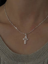 silhouette Cross Pendant top | 20mm
