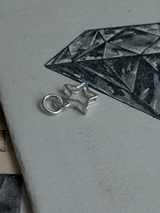 silhouette STAR charm | 9.7mm