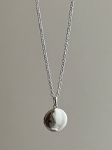 表+内側刻印【お好きな刻印お入れします】 - hidden message Locket pendant Type:Round -