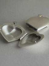 両面刻印【お好きな刻印お入れします】31×31mm Big Heart Locket pendant