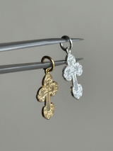 Petit cross charm