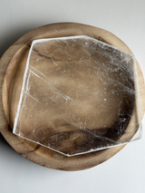 【MOMOMOON】From:Morocco Selenite Plate No.2