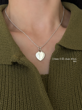 足型・手形 刻印専用プレート|Heart Pendant top |日本製