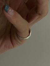 Made in Korea / hand craft Ring No.4 Pinky Ring【size:5】