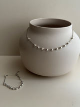 5mm Ball Necklace/38cm+5cm