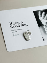 【お好きな刻印お入れします】Original Message series - Long Message Plate & Mini plate SET