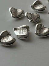 両面刻印【お好きな刻印お入れします】Vintage taste Heart Top