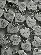 両面/両サイド刻印可能【お好きな刻印お入れします】 Thick Heart Top/Type:B