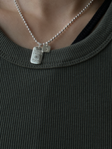 【お好きな刻印お入れします】Original Message series - Long Message Plate & Mini plate SET