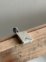 両面刻印【お好きな刻印お入れします】Original Message series - 22.5×13.5mm Letter Envelopes pendant top -