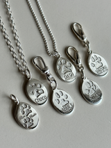 足型・手形 ・オリジナルデータ刻印専用プレート| 薄型 Round plate【軽量】