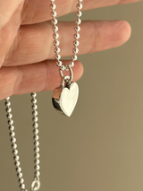 両面/両サイド刻印可能【お好きな刻印お入れします】 Thick Heart Top/Type:B