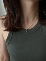 antique alphabet charm