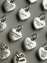 両面/両サイド刻印可能【お好きな刻印お入れします】 Thick Heart Top/Type:B