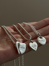 両面/両サイド刻印可能【お好きな刻印お入れします】 Thick Heart Top/Type:B