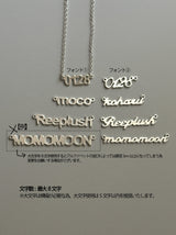 【受注生産】Order plate Necklace