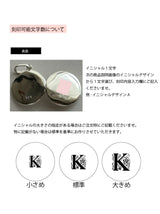 表+内側刻印【お好きな刻印お入れします】 - hidden message Locket pendant Type:Round -