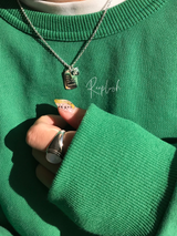 【足型・オリジナルイラスト刻印購入専用】 - Long Message Plate & Mini plate SET