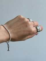 silver925 beads Code bracelet